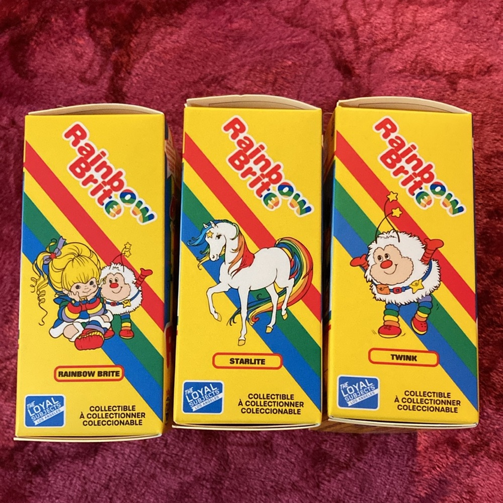 Rainbow Brite Rare Chaser mini fig bundle